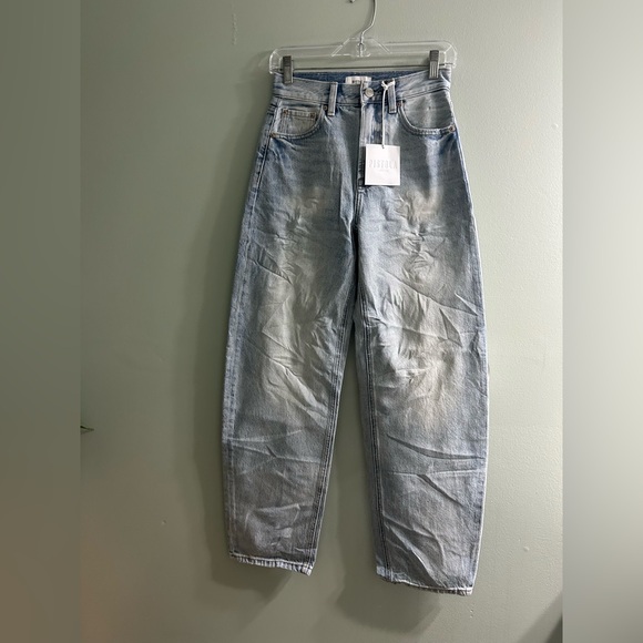 NWT PISTOLA Wes High Rise Barrel Jeans in Clever - Picture 6 of 15